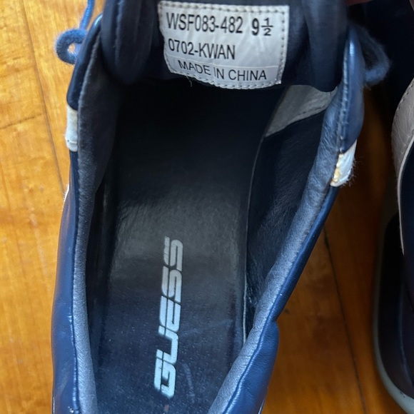 Guess Leather Driving Sneakers - Picture 6 of 7